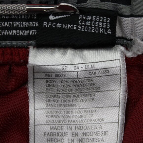 Nike Cleveland Cavaliers Shorts Mens XL Red/Gold Polyester NBA  w/ 9" inseam - Picture 8 of 9